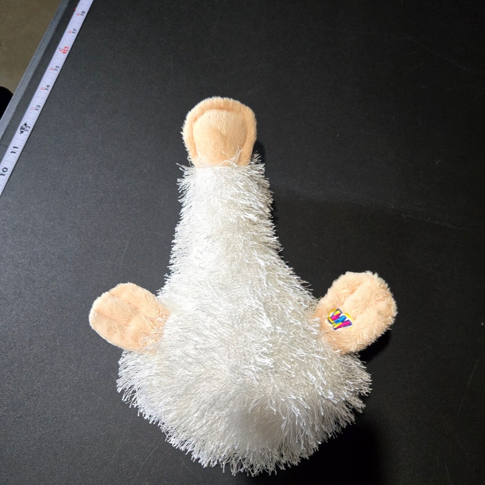 Ganz Webkinz Googles White Plush Retired Platypus Goose Shaggy Stuffed HM021 - Picture 3 of 8